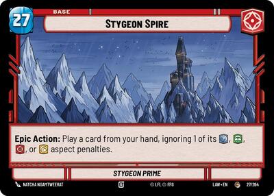 Stygeon Spire // Credit - 27 // T01 - Common - A Lawless Time