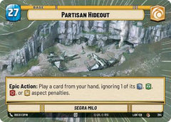 Partisan Hideout // Experience - 294 // T05 - Common (Hyperspace) - A Lawless Time