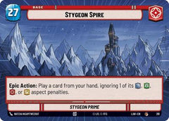 Stygeon Spire // Shield - 291 // T06 - Common (Hyperspace) - A Lawless Time