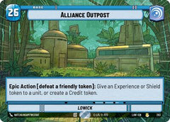 Alliance Outpost - 283 - Rare (Hyperspace) - A Lawless Time