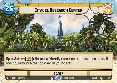 Citadel Research Center - 532 - Rare (Hyperspace Foil) - A Lawless Time