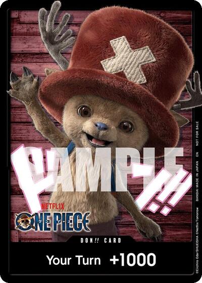 DON!! Card (Netflix Tony Tony.Chopper) - Promo - One Piece Promotion Cards