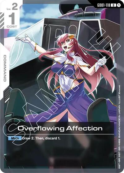 Overflowing Affection - GD01-118 - UNCOMMON - Starter Deck 09: Destiny Ignition