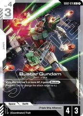 Buster Gundam - GD02-076 - UNCOMMON - Starter Deck 09: Destiny Ignition