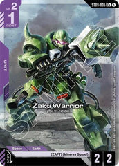 Zaku Warrior (C+) - ST09-005 - Full Art Common - Starter Deck 09: Destiny Ignition