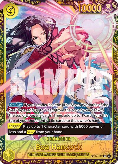 Boa Hancock (CS 26-27 Regionals Season 1) - OP14-112 - Super Rare - One Piece Promotion Cards