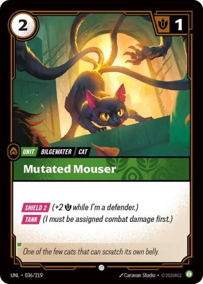 Mutated Mouser - 036/219 - Common - Unleashed