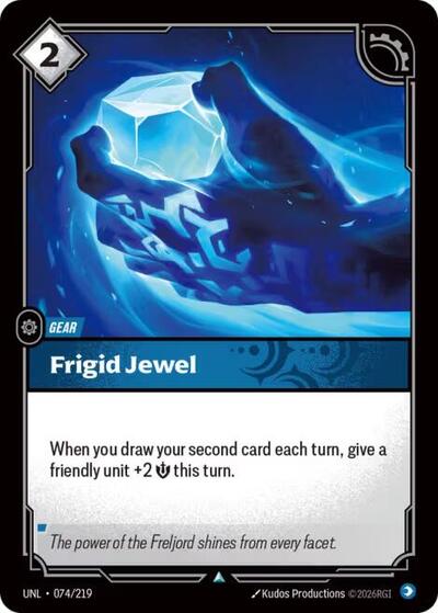 Frigid Jewel - 074/219 - Uncommon - Unleashed