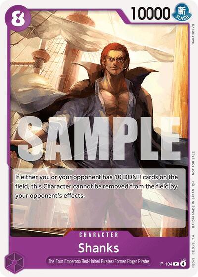 Shanks (Tournament Pack 2026 Vol. 2) - P-104 - Promo - One Piece Promotion Cards