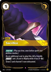 Sacrifice - 173/219 - Rare - Unleashed