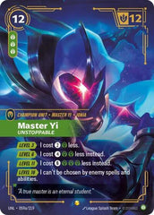 Master Yi, Unstoppable - 059a/219 - Showcase (Alternate Art) - Unleashed