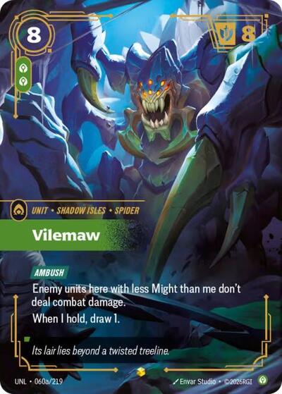Vilemaw - 060a/219 - Showcase (Alternate Art) - Unleashed