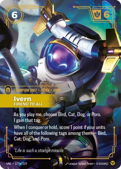 Ivern, Friend to All - 177a/219 - Showcase (Alternate Art) - Unleashed