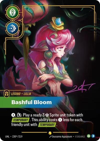 Lillia, Bashful Bloom - 230*/219 - Showcase (Signature) - Unleashed