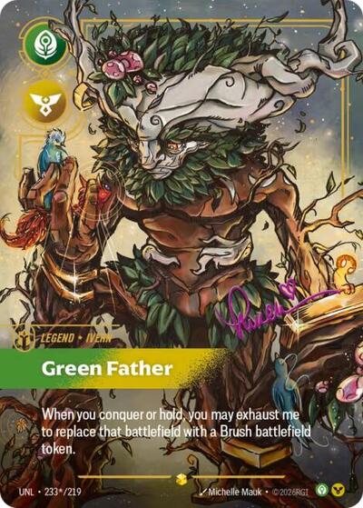 Ivern, Green Father - 233*/219 - Showcase (Signature) - Unleashed