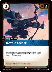 Icevale Archer - 065/219 - Common - Unleashed