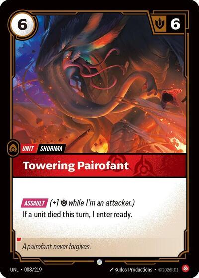 Towering Pairofant - 008/219 - Common - Unleashed