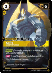 Galio, Indefatigable - 171/219 - Rare - Unleashed