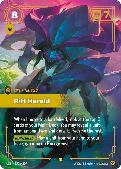 Rift Herald - 179a/219 - Showcase (Alternate Art) - Unleashed