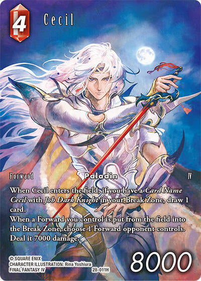 Cecil - 28-011H - Hero (Full Art) - Dreamlike Oceans