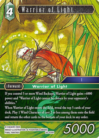Warrior of Light - 28-039H - Hero - Dreamlike Oceans