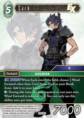 Zack EX - 28-045R - Rare - Dreamlike Oceans