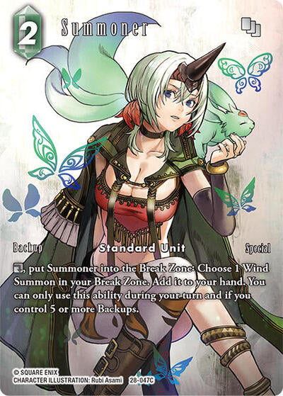 Summoner - 28-047C - Common (Full Art) - Dreamlike Oceans