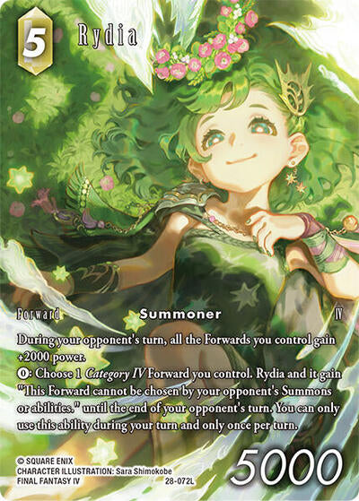 Rydia - 28-072L - Legend (Full Art) - Dreamlike Oceans