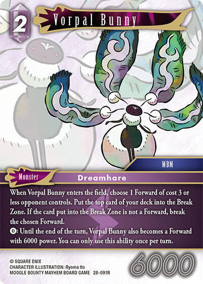 Vorpal Bunny - 28-091R - Rare - Dreamlike Oceans