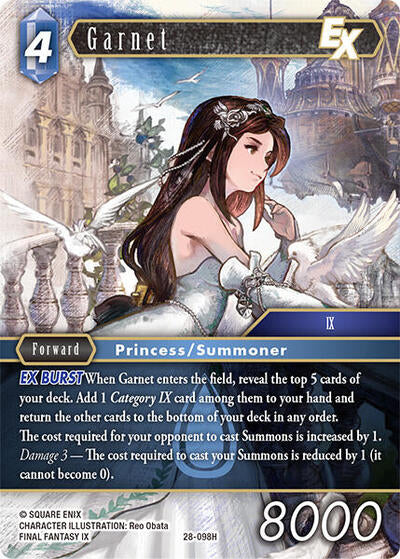 Garnet EX - 28-098H - Hero - Dreamlike Oceans
