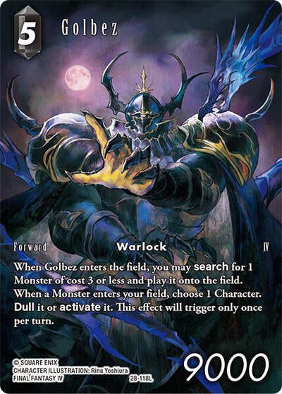 Golbez - 28-118L - Legend (Full Art) - Dreamlike Oceans