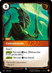 Concentrate - 091/219 - Common - Unleashed