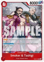 Smoker & Tashigi - EB04-003 - Rare - Adventure on Kami's Island
