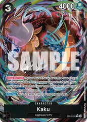 Kaku - EB04-043 - Rare (Alternate Art) - Adventure on Kami's Island