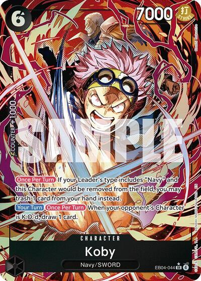 Koby - EB04-044 - Super Rare (Alternate Art) - Adventure on Kami's Island