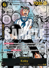 Koby - EB04-044 - Super Rare (Manga Alt Art) - Adventure on Kami's Island