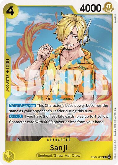 Sanji - EB04-052 - Rare - Adventure on Kami's Island