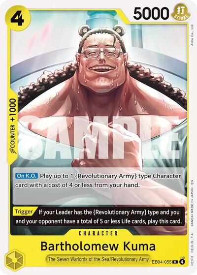 Bartholomew Kuma - EB04-055 - Common - Adventure on Kami's Island