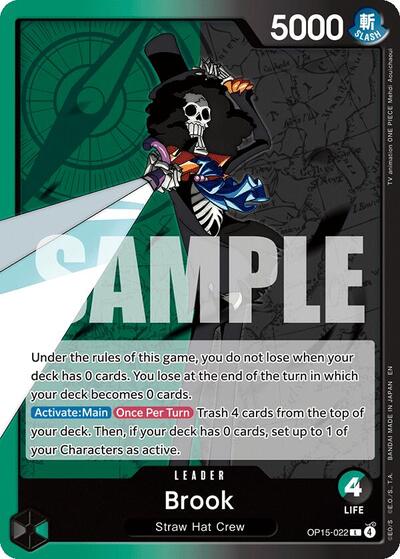 Brook - OP15-022 - Leader - Adventure on Kami's Island