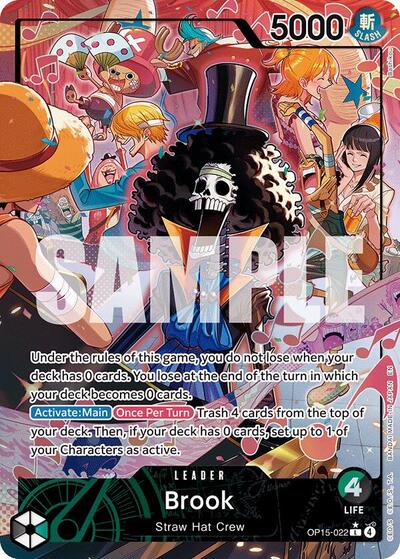 Brook - OP15-022 - Leader (Alternate Art) - Adventure on Kami's Island