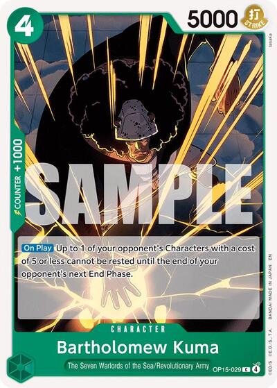 Bartholomew Kuma - OP15-029 - Common - Adventure on Kami's Island