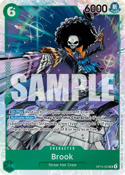 Brook - OP15-032 - Super Rare - Adventure on Kami's Island