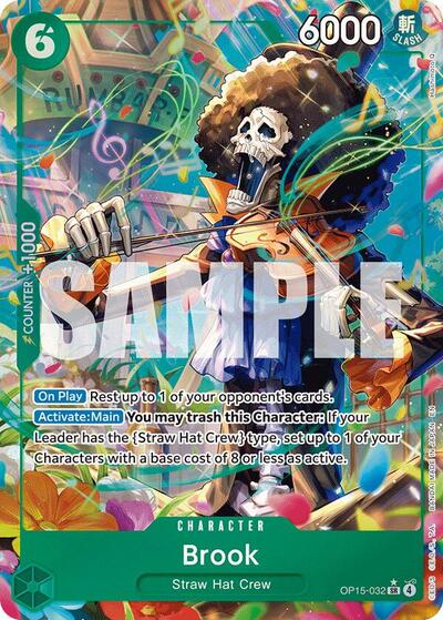 Brook - OP15-032 - Super Rare (Alternate Art) - Adventure on Kami's Island