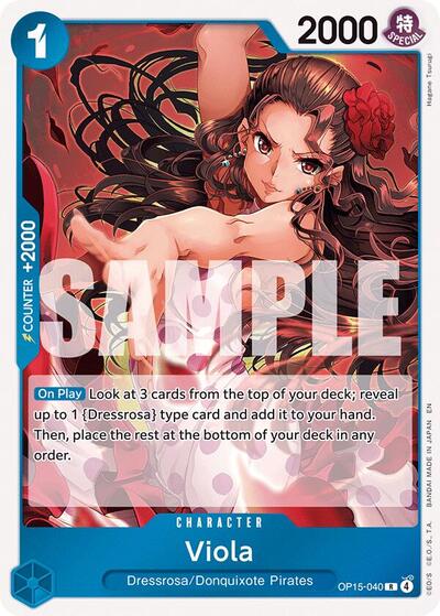 Viola - OP15-040 - Rare - Adventure on Kami's Island