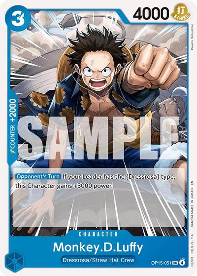 Monkey.D.Luffy - OP15-051 - Uncommon - Adventure on Kami's Island