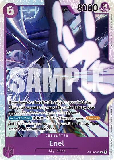 Enel - OP15-060 - Super Rare - Adventure on Kami's Island