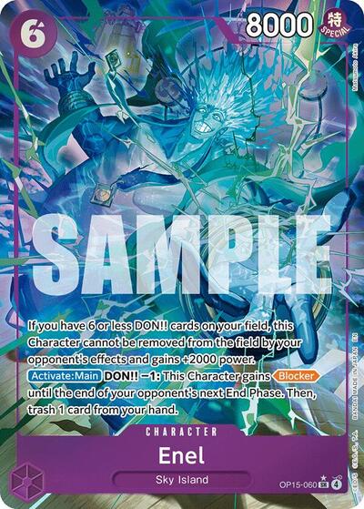 Enel - OP15-060 - Super Rare (Alternate Art) - Adventure on Kami's Island