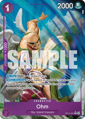 Ohm - OP15-061 - Rare (Alternate Art) - Adventure on Kami's Island