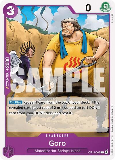 Goro - OP15-065 - Common - Adventure on Kami's Island