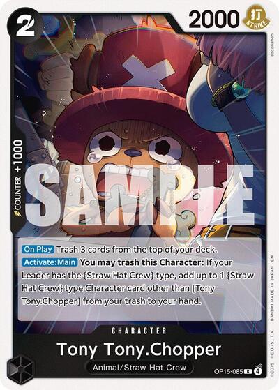 Tony Tony.Chopper - OP15-085 - Rare - Adventure on Kami's Island